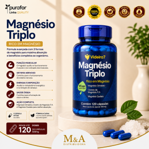 MAGNESIO TRIPLO 120 VCAPS - VIDEIRA 7