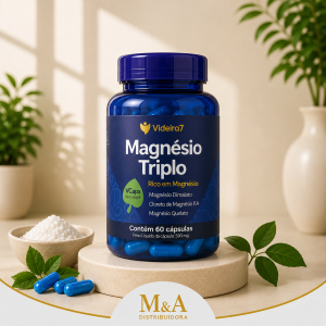 MAGNESIO TRIPLO 60 VCAPS - VIDEIRA 7