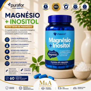 MAGNESIO INOSITOL 60 CAPS - VIDEIRA 7