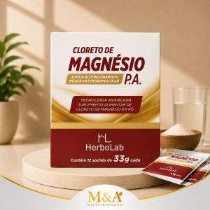 CLORETO DE MAGNESIO P.A DISPLAY 12 SACH - HERBOLAB