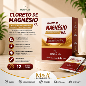CLORETO DE MAGNESIO P.A DISPLAY 12 SACH - HERBOLAB