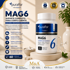 PURAFOR - MAG 6 60CAPS