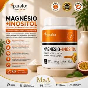 MAGNESIO INOSITOL DIA 210G - PURAFOR